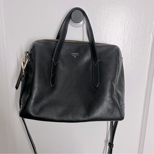 Fossil Leather Sydney Satchel